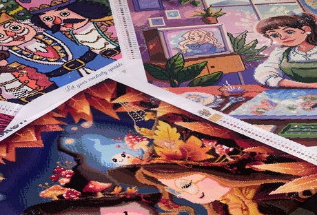 Profiter du Diamond Painting en Hiver : Conseils pour une Saison Créative et Confortable