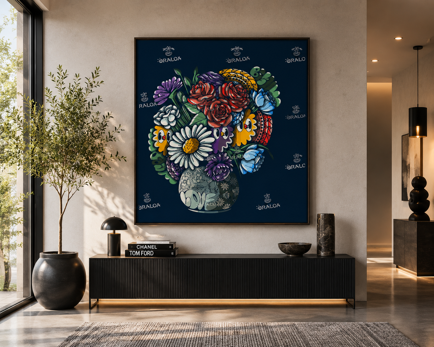 Love Flowers : la toile qui fait éclore les couleurs !
