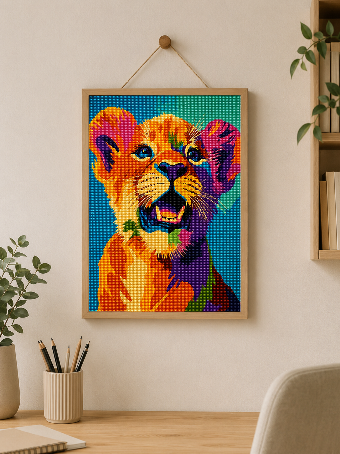 Votre diamond painting mérite mieux qu’un tiroir : voici comment le sublimer chez vous