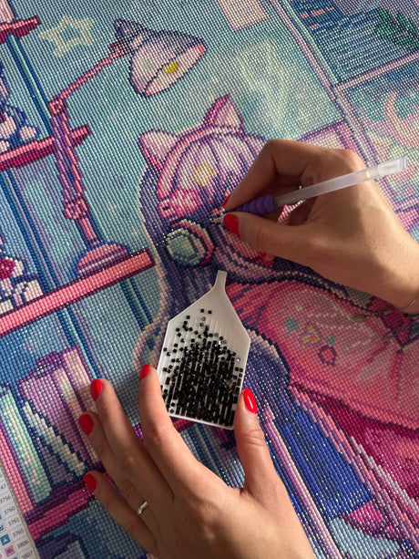 Diamond Painting et Mindfulness : créer tout en méditant