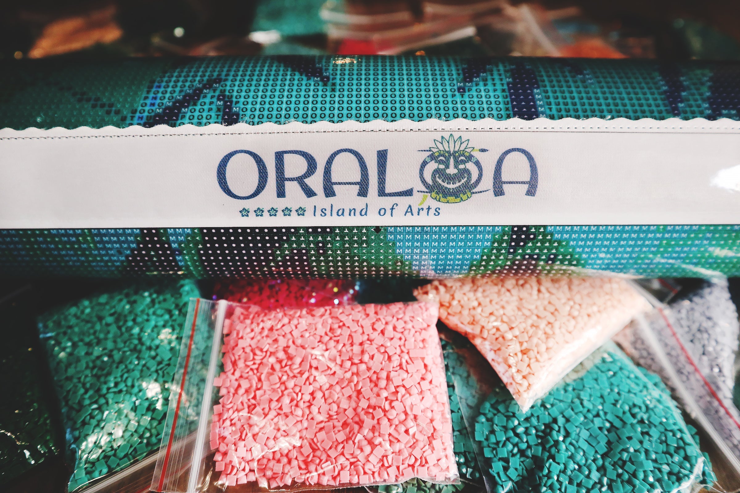 Oraloa: Diamants en cristal carrés