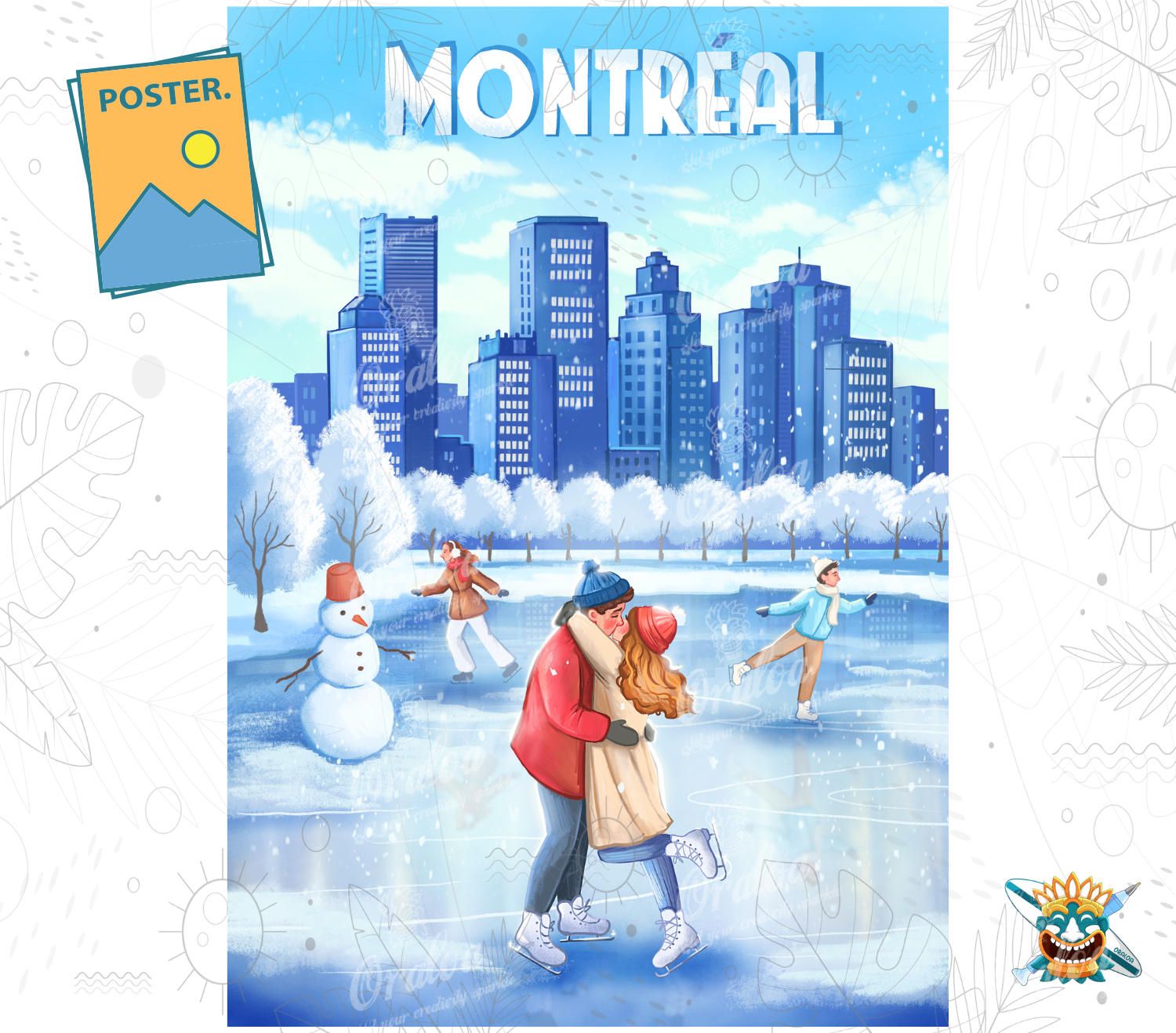 Póster Oraloa: Montreal