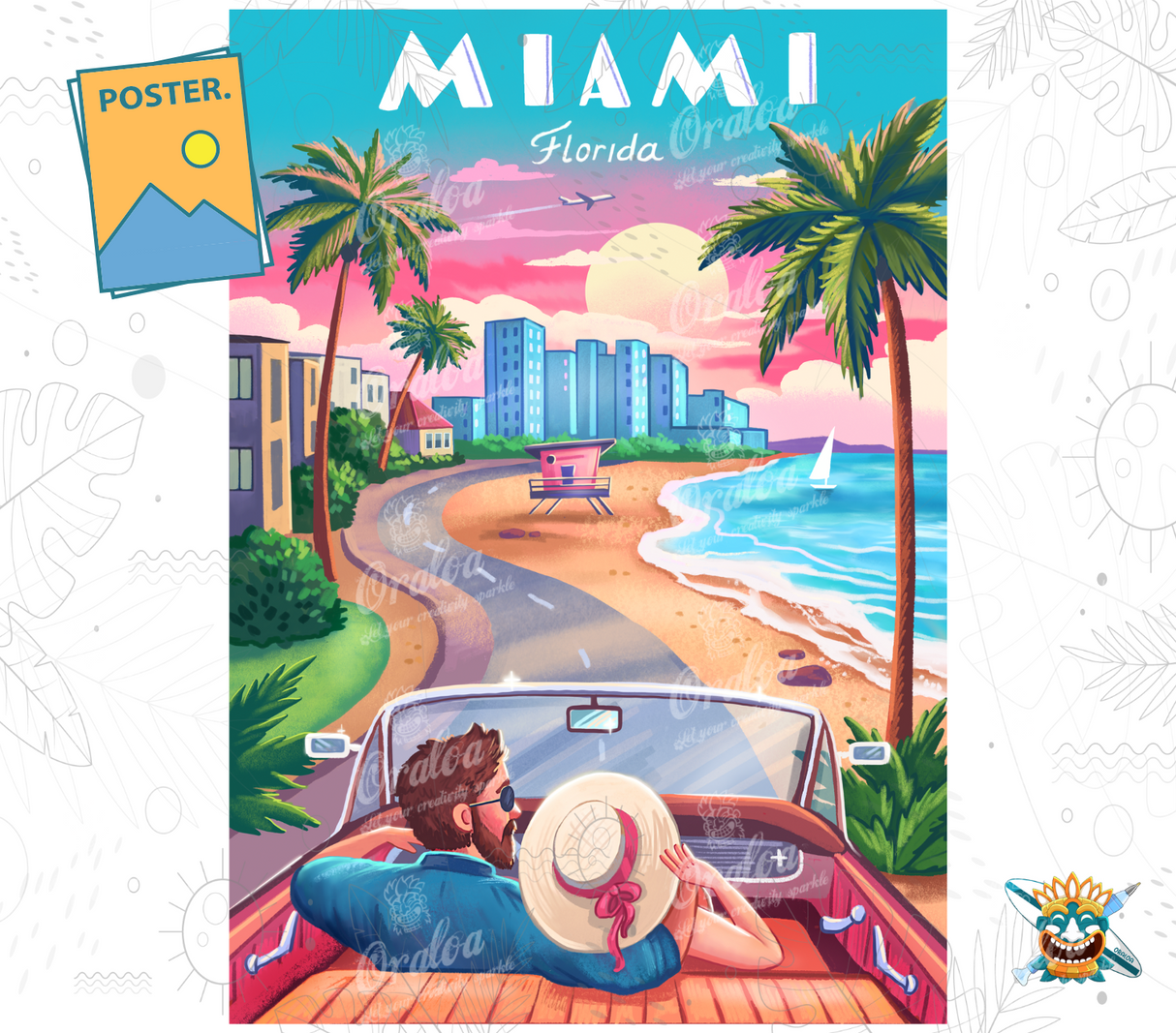 Oraloa Poster: Miami