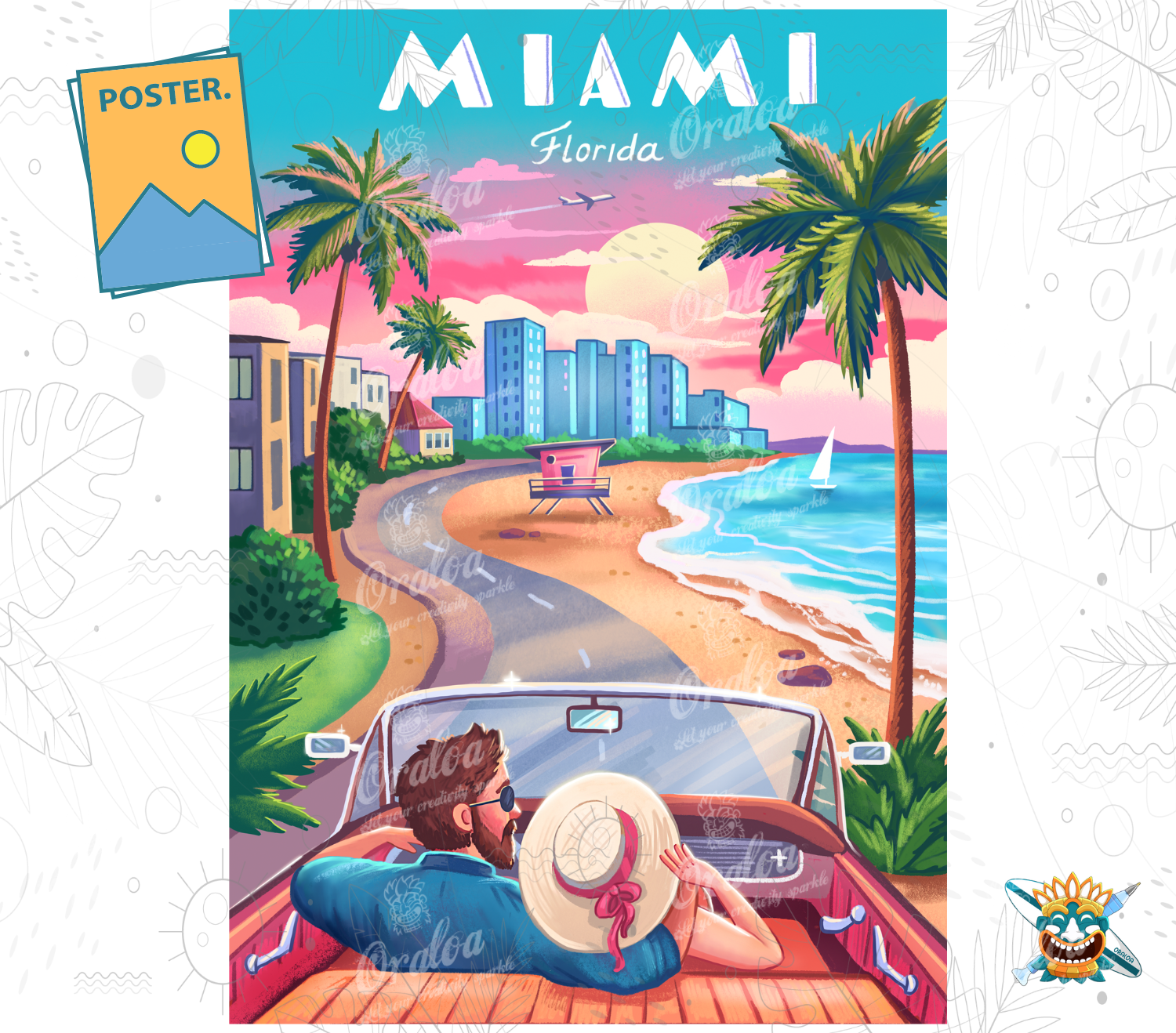 Poster Oraloa: Miami