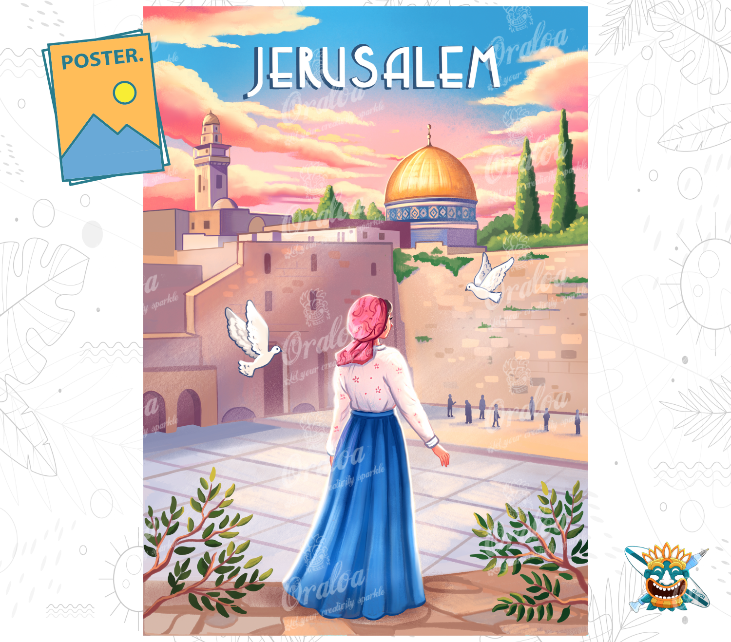 Oraloa Poster: Jerusalem