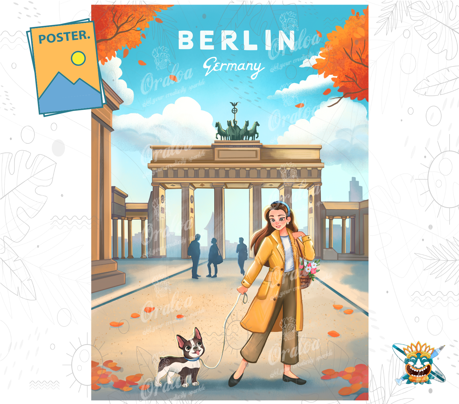 Póster Oraloa: Berlín