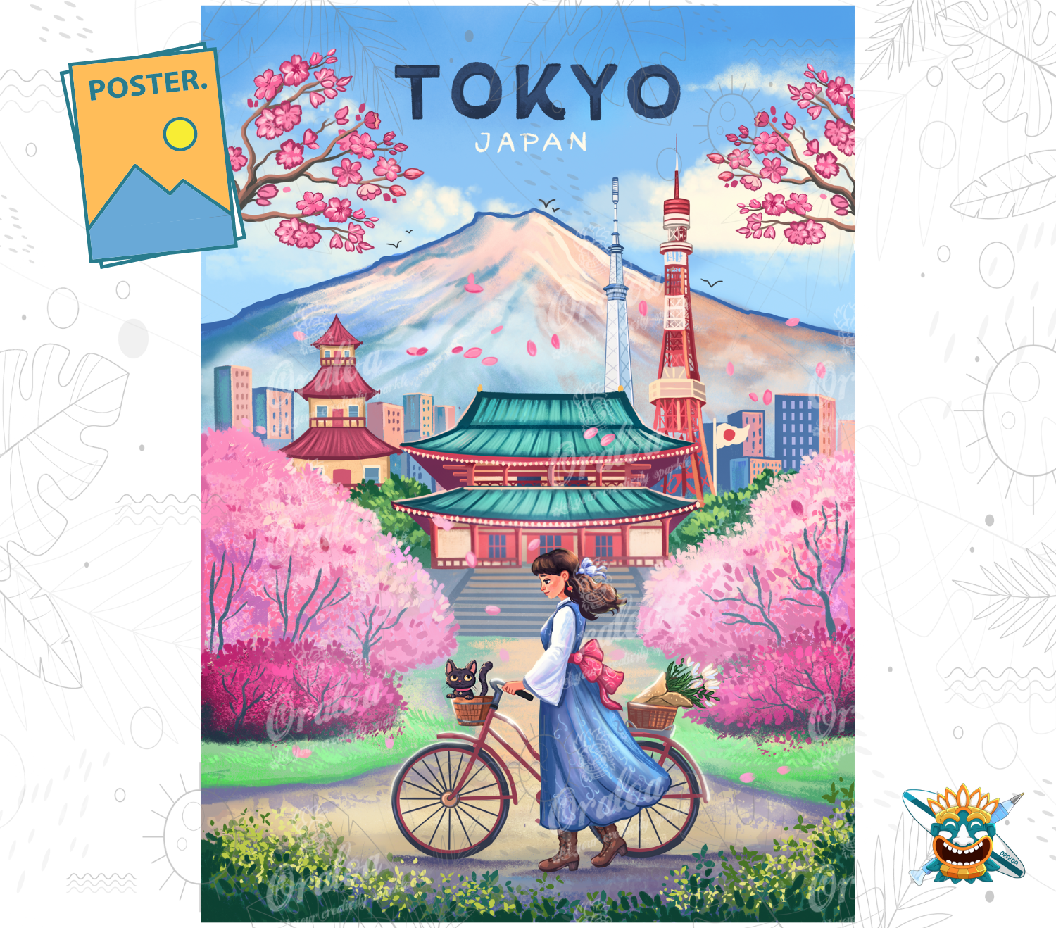 Póster Oraloa: Tokio