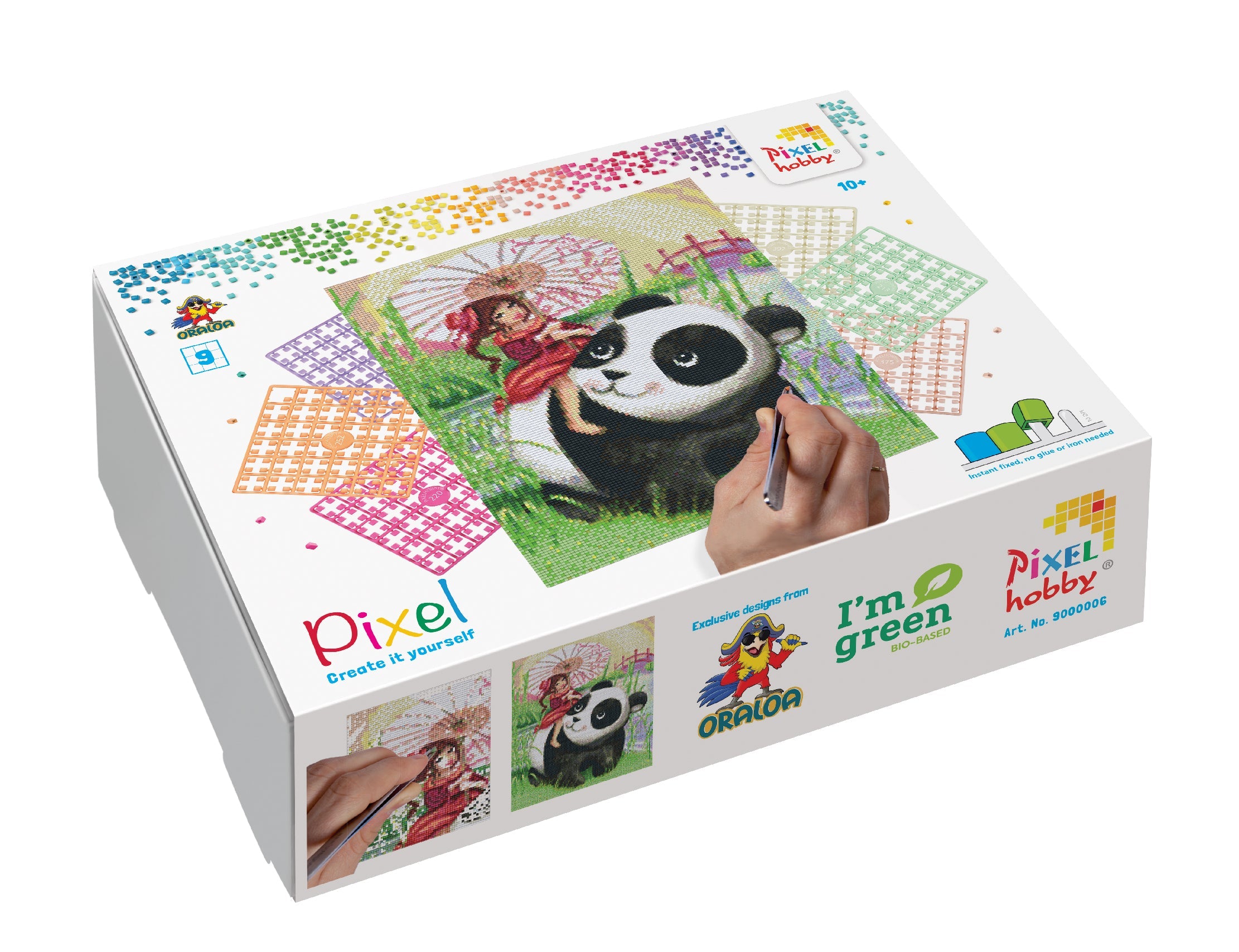 Pixel Hobby Oraloa - On a Panda's Back