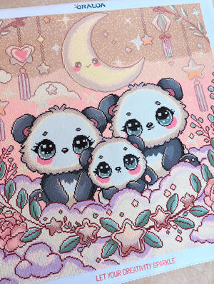 Die Panda-Familie