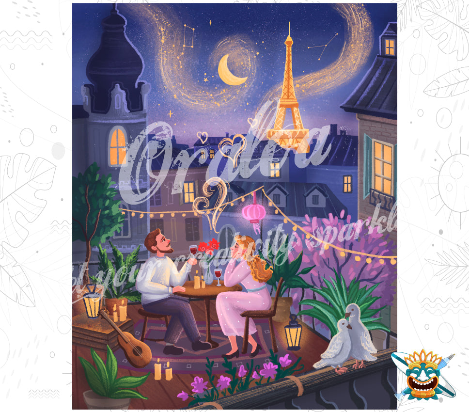 Evening in Paris