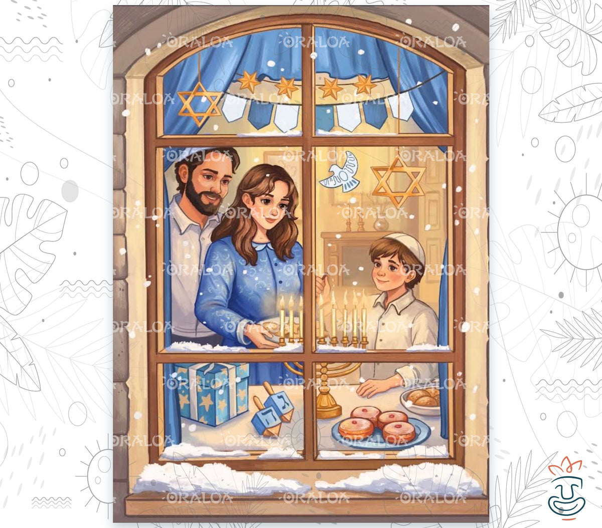 Hanukkah at Home