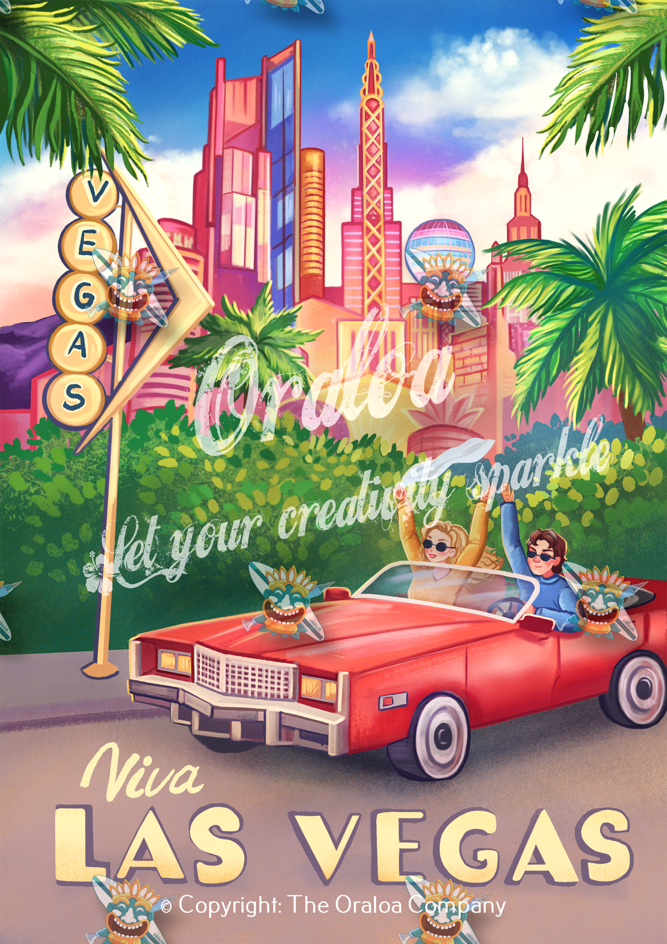 Oraloa Poster: Las Vegas