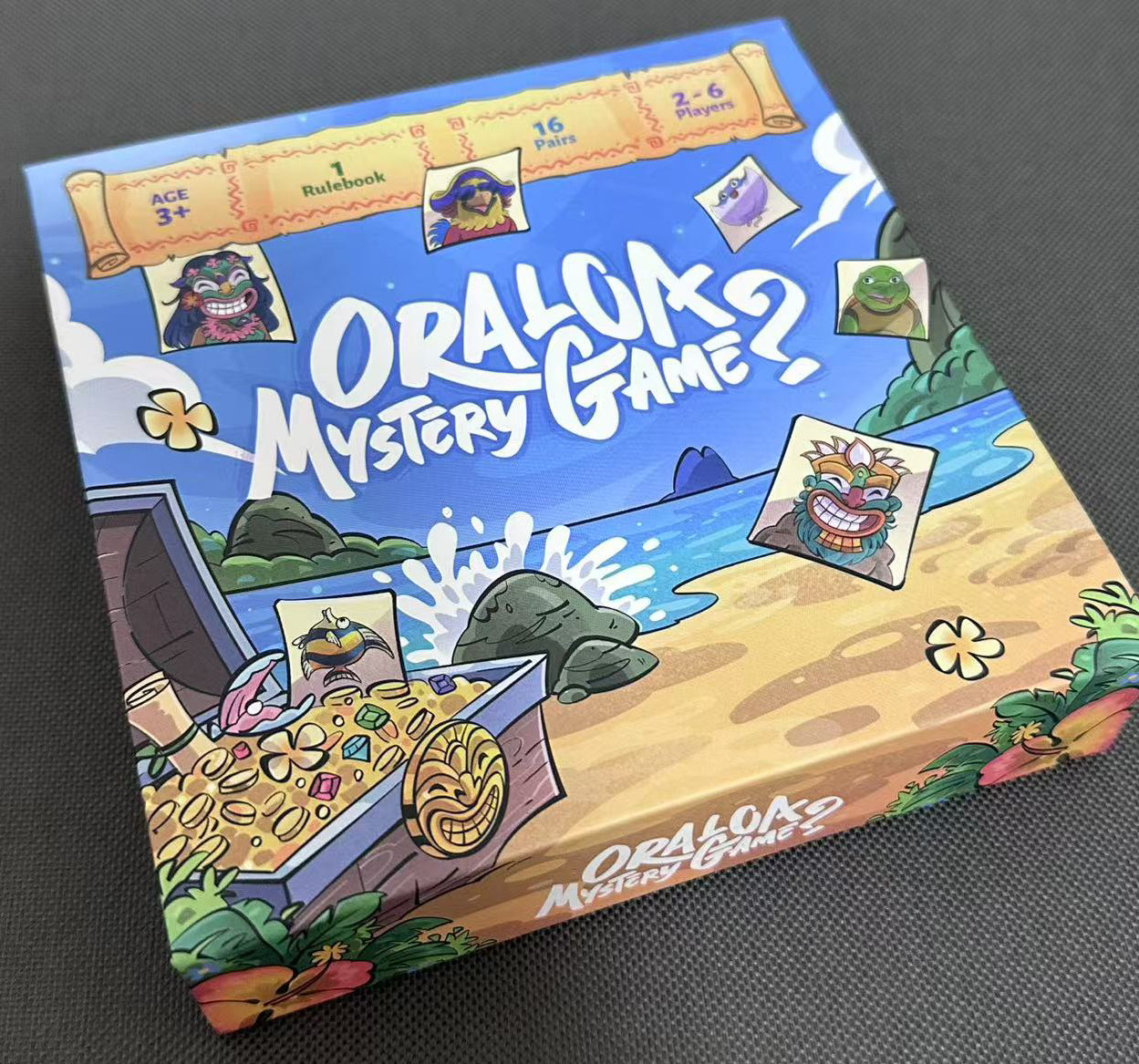 Kit Diamond Painting Oraloa Mystery Game | Art Therapy