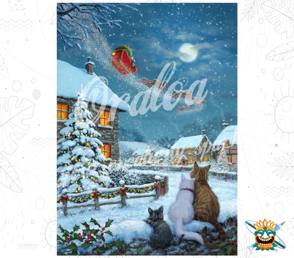 Magic Night in Diamond Painting - By Daniel Rodgers at Oraloa