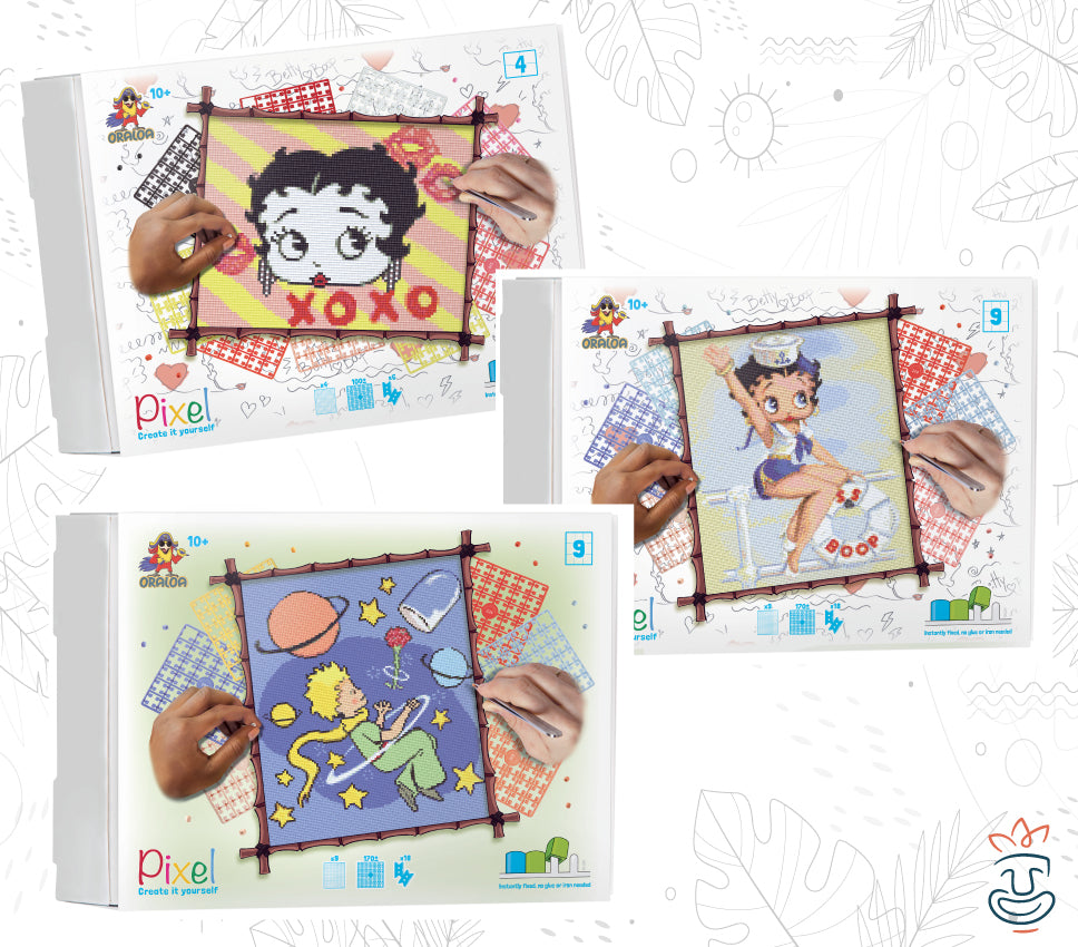 Pixel Hobby Oraloa - Betty & El Principito - 3 Kits Limitados 