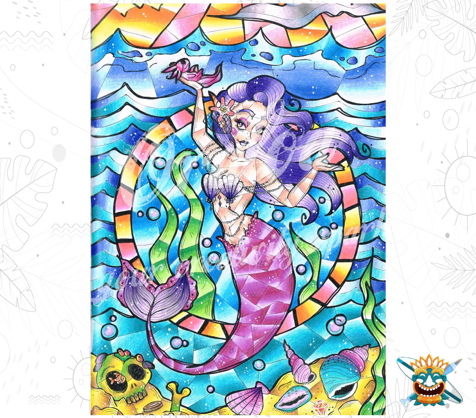 Kit Diamond Painting Cute Park | Art Therapy – Oraloa
