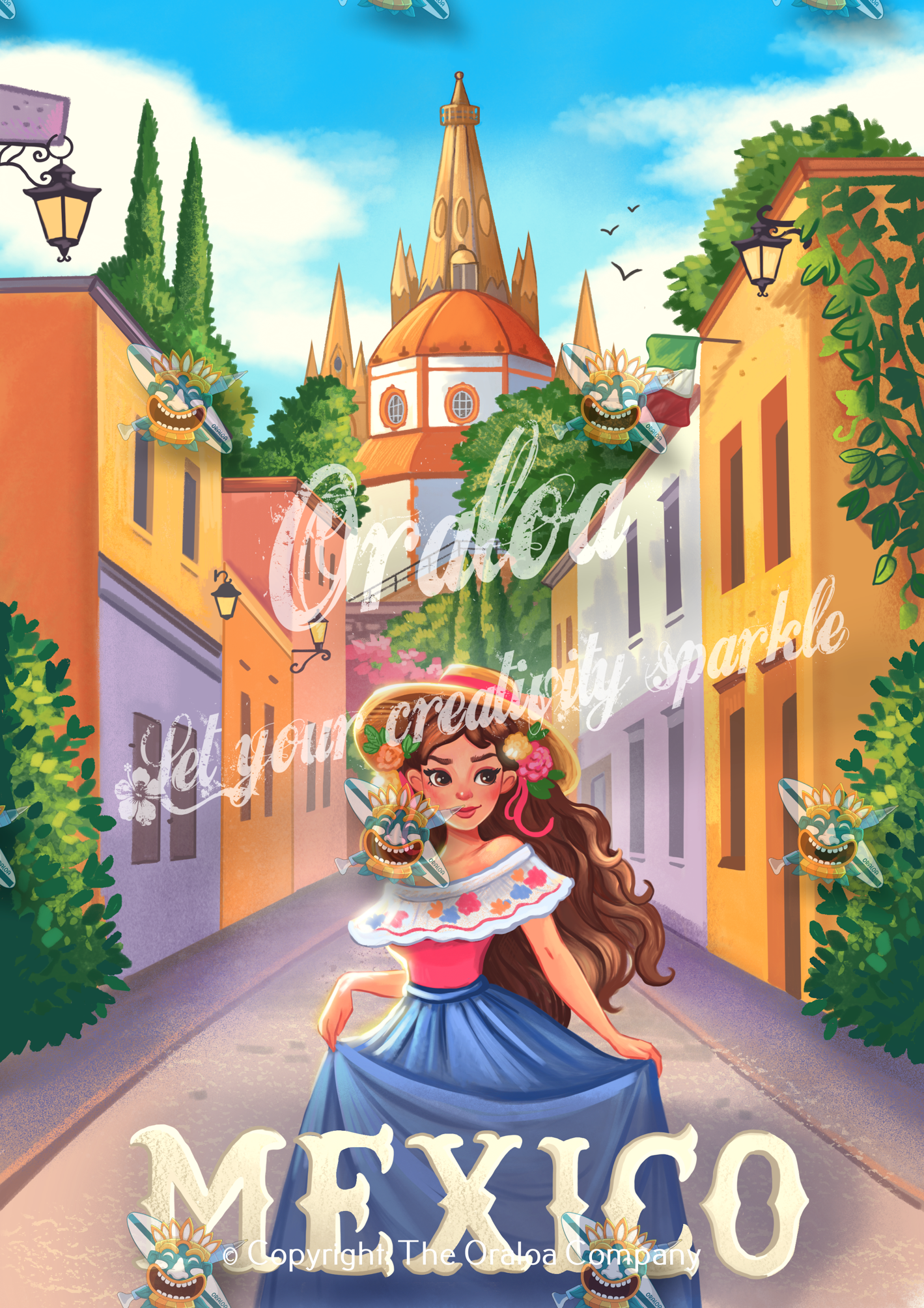 Oraloa Poster: Mexico