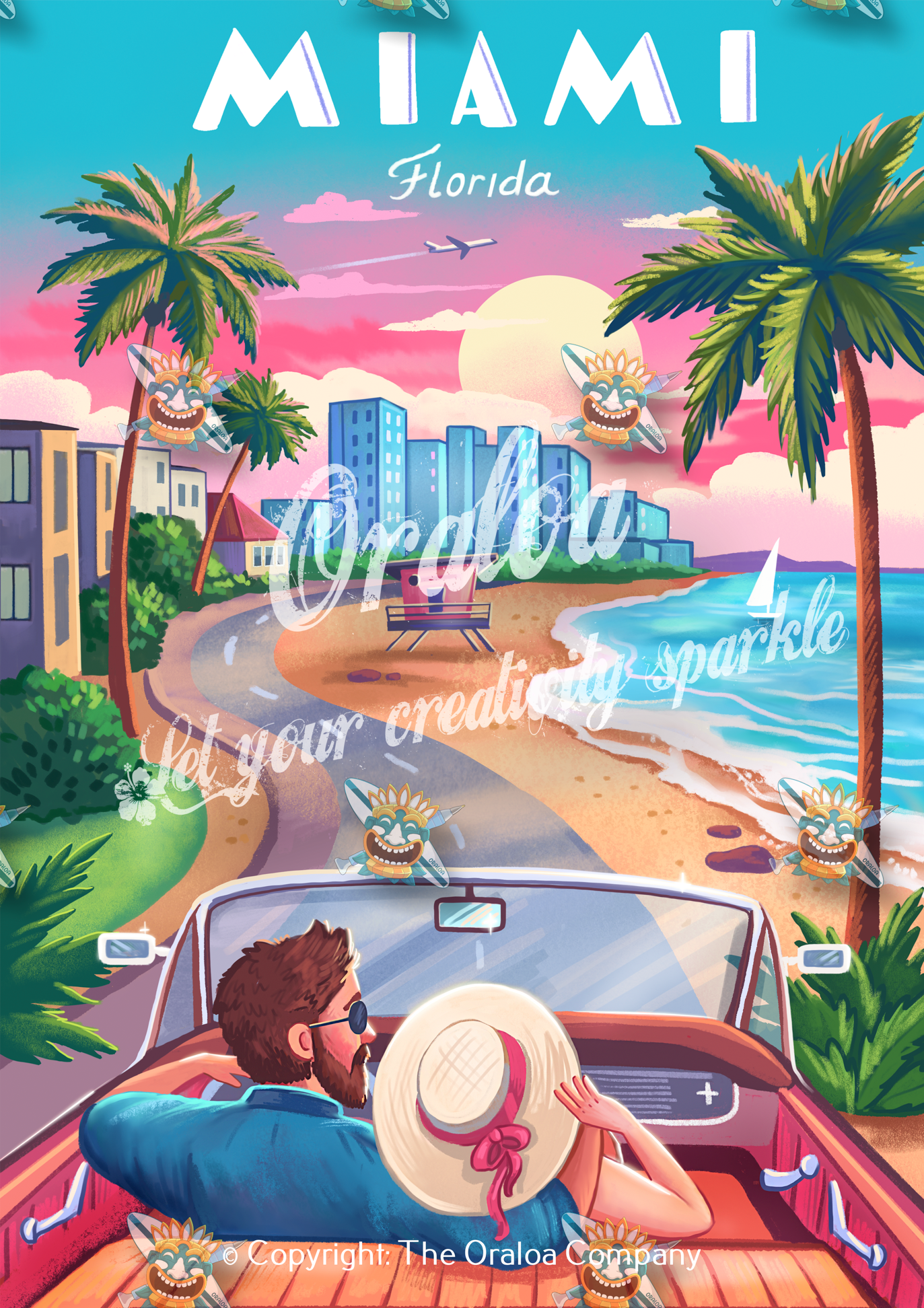 Oraloa Poster: Miami