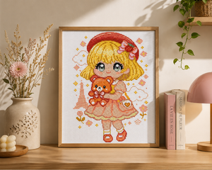 Pixel Hobby Oraloa - Chica de París 