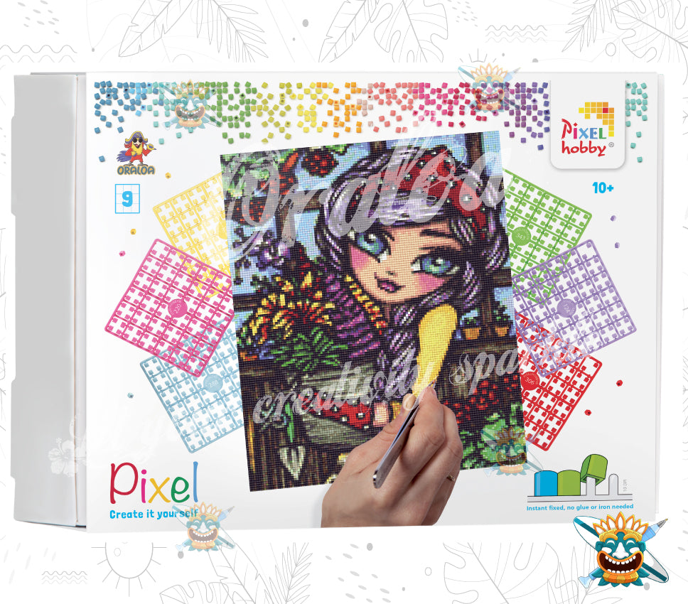 Pixel Hobby Oraloa - Flower Market Girl