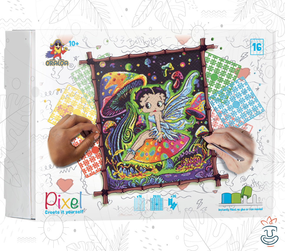 Pixel Hobby Oraloa - Betty Boop Mushroom