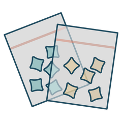 Sachets de diamants