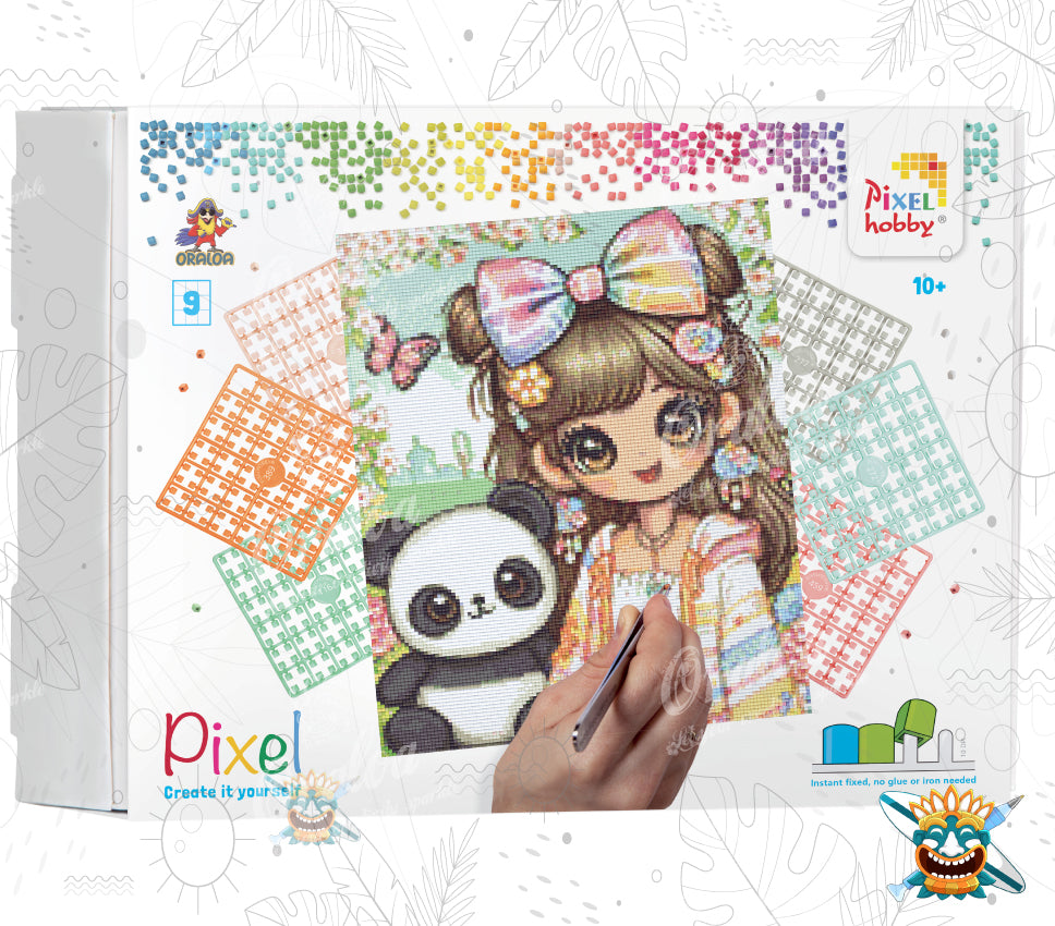 Pixel Hobby Oraloa - Panda Girl