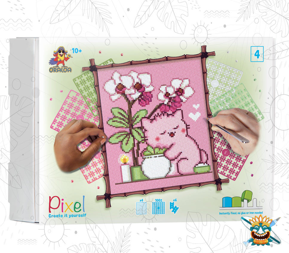 Pixel Hobby Oraloa – Pembe Orchid