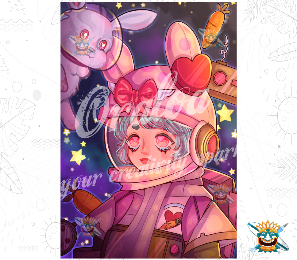 Diamond painting Space Adventure by Rosalyna at Oraloa
