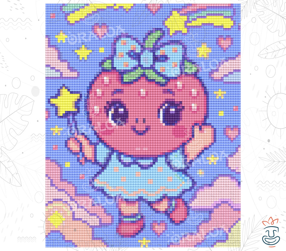 Pixel Hobby Oraloa - Erdbeere