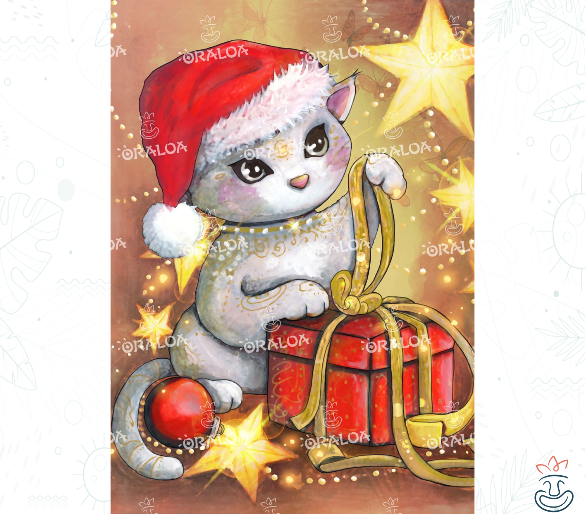 Weihnachtskatze
