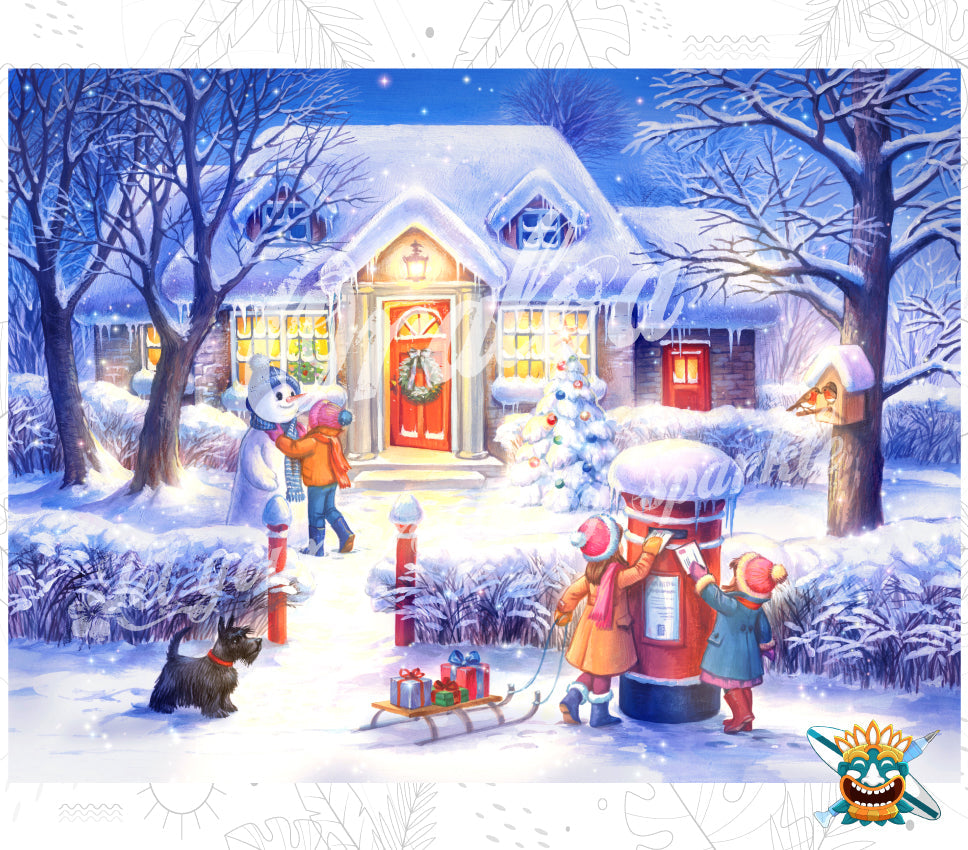 Diamond Painting Xmas Night – Magic of a Christmas Eve – Oraloa