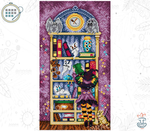 Witch Library - Point de Croix Oraloa