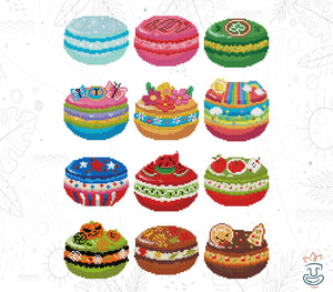 Miniloha A Year of Macarons - Limited Edition