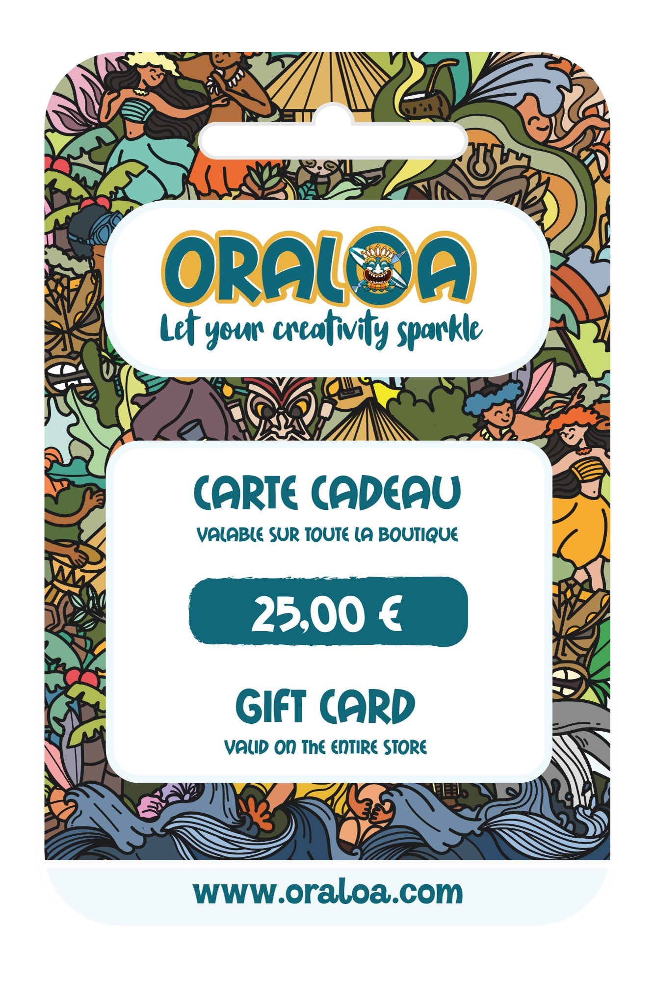 Tarjeta Regalo Oraloa