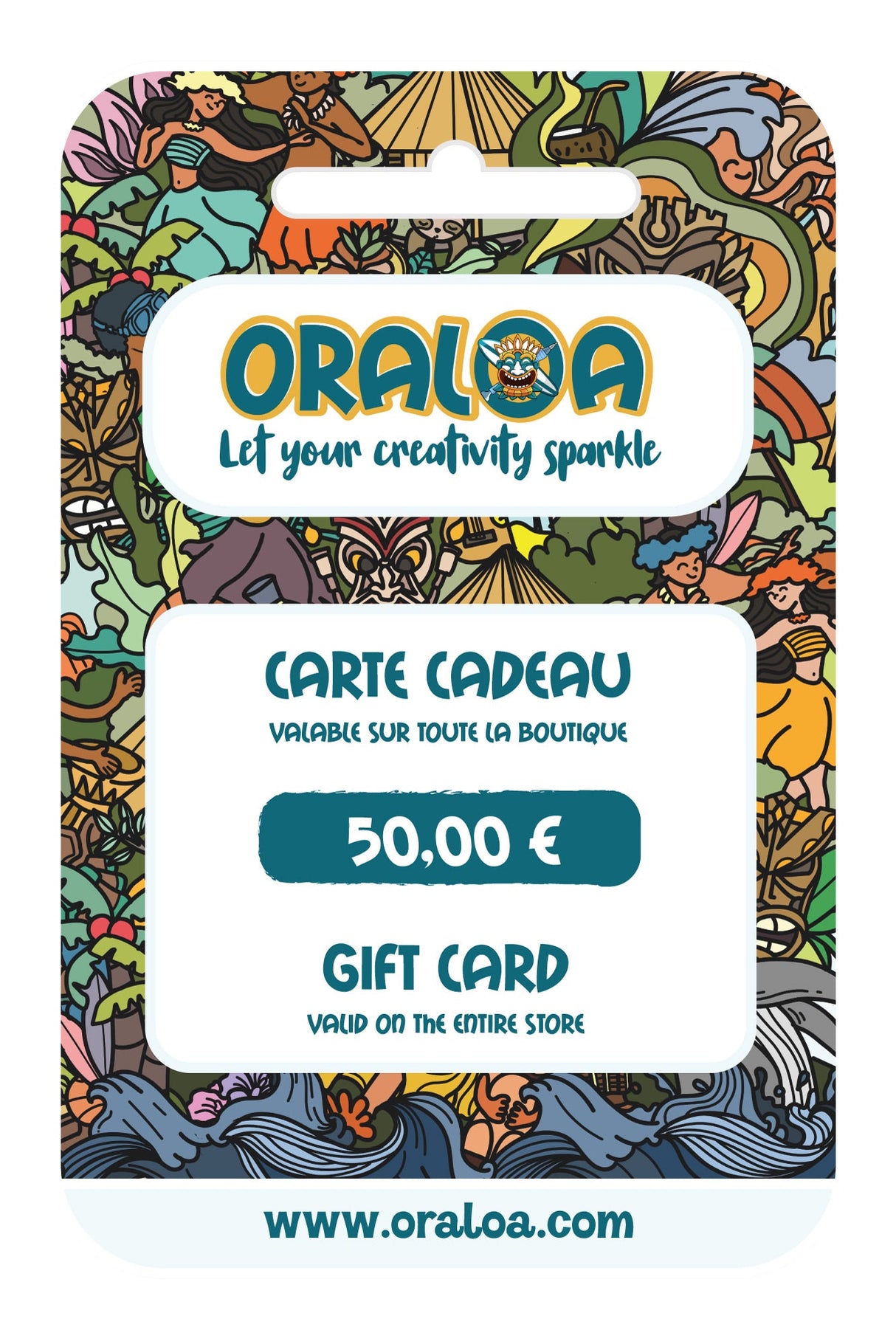 Tarjeta Regalo Oraloa