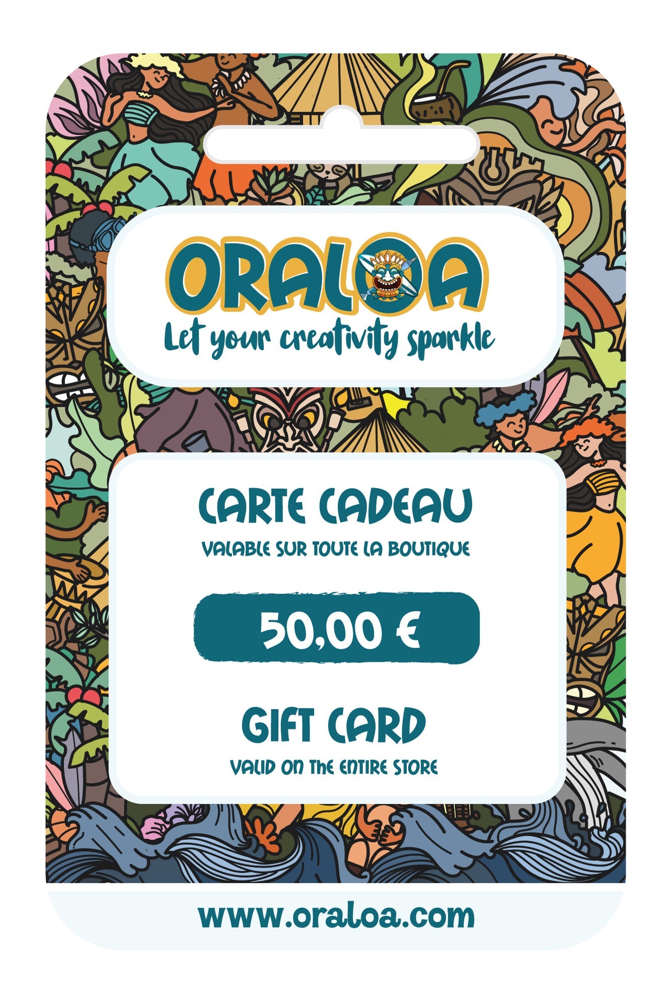 Carte Cadeau Oraloa