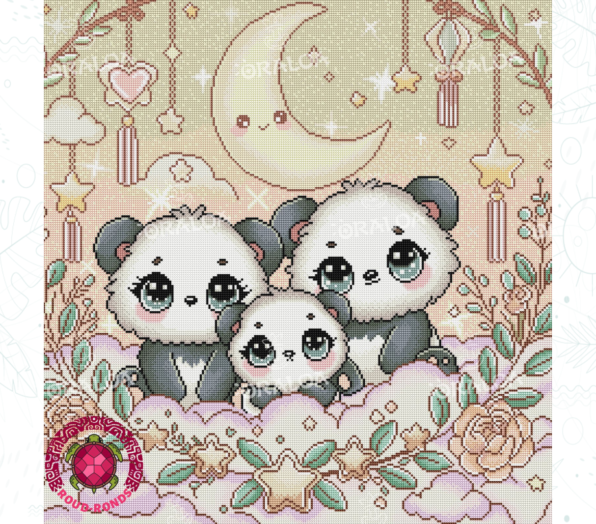 Die Panda-Familie