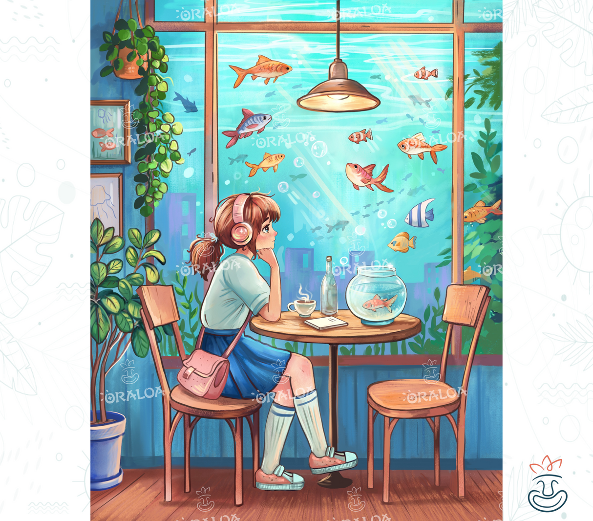 Aquatischer Moment