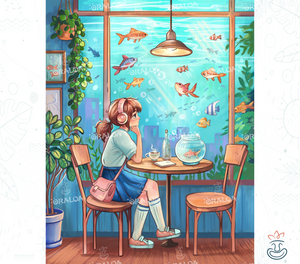 Aquatischer Moment