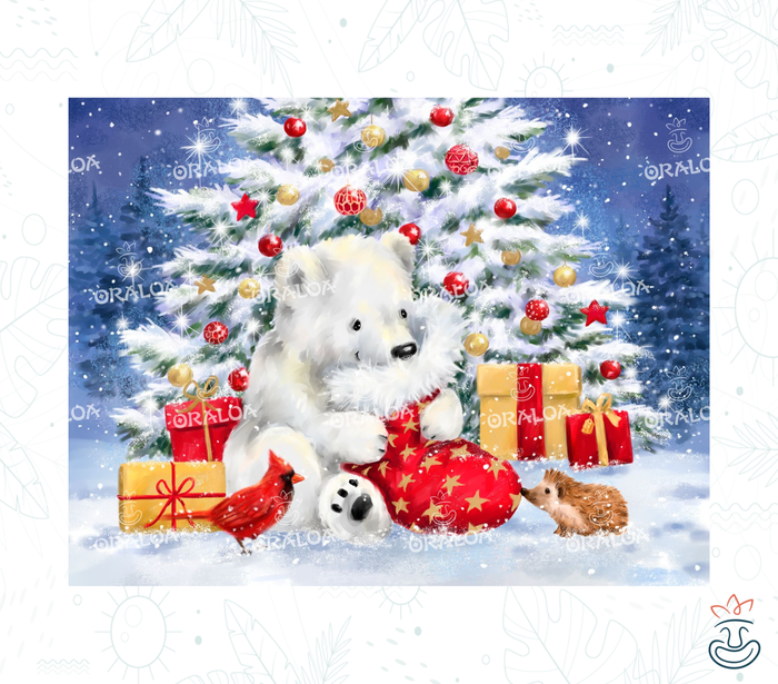 Polar Cub with Sock