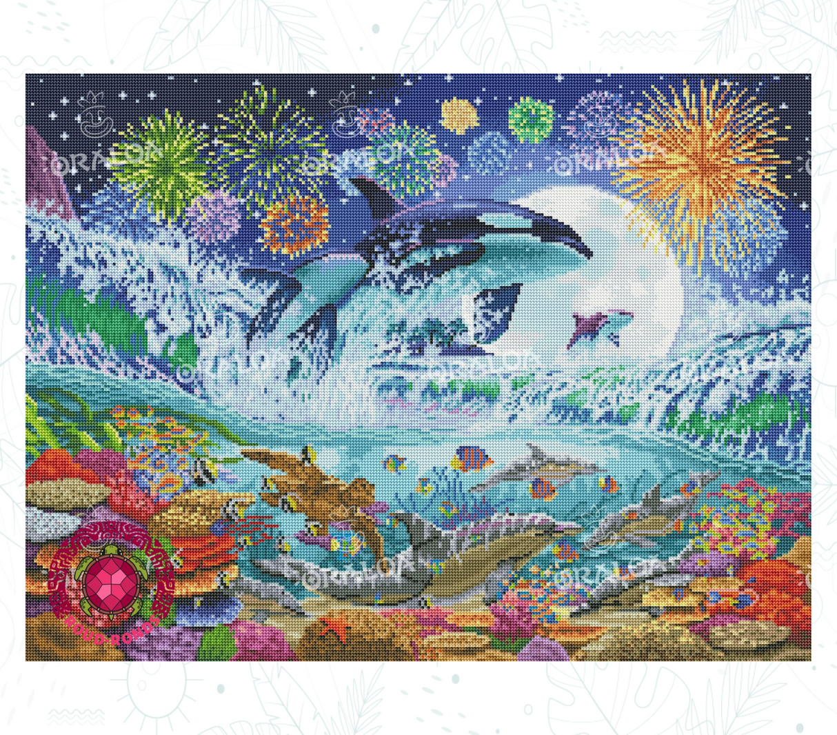 Luz de luna de orca