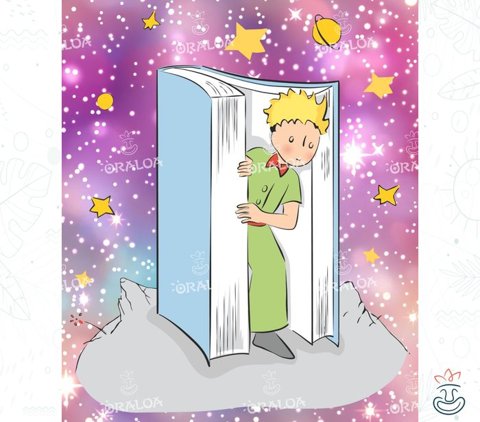 Buch in der Galaxie 