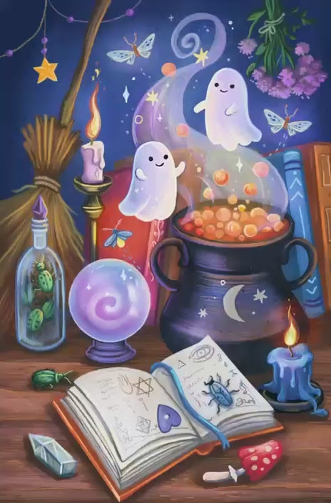 La fiesta de pociones fantasmales 