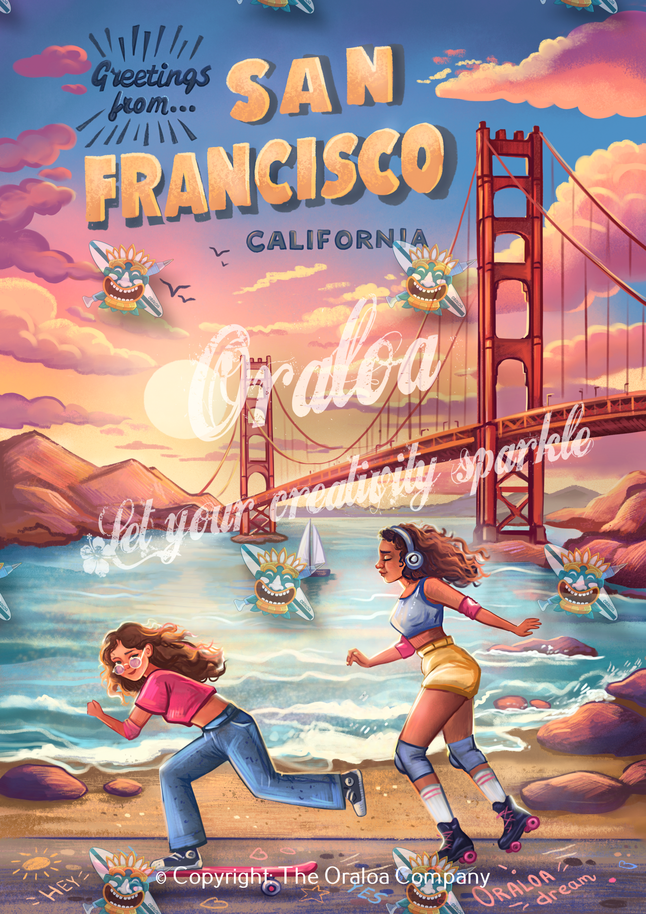 Oraloa Poster: San Francisco