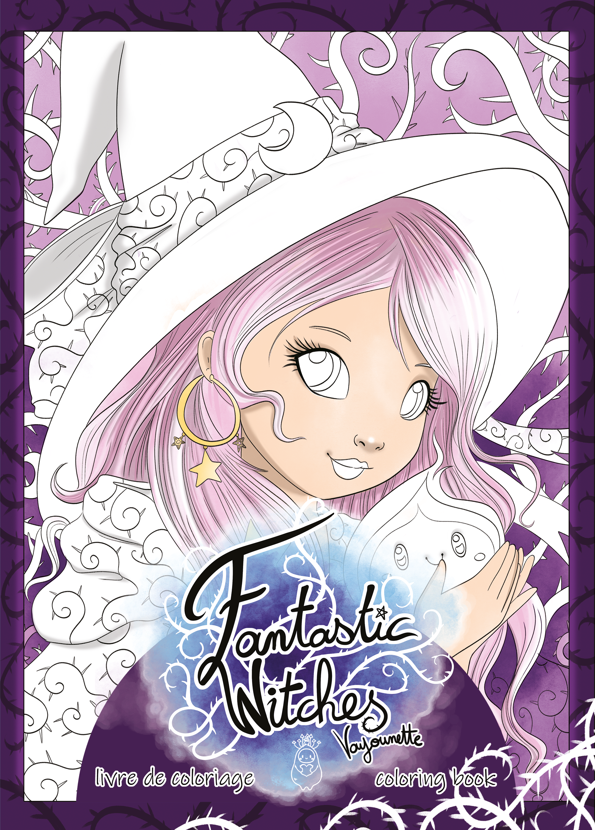 Vayounette Fantastic Witches Coloring Book