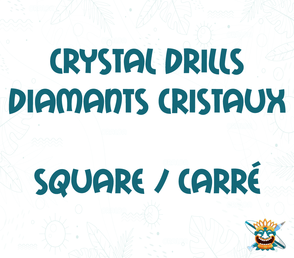Square Crystal Diamonds Oraloa.