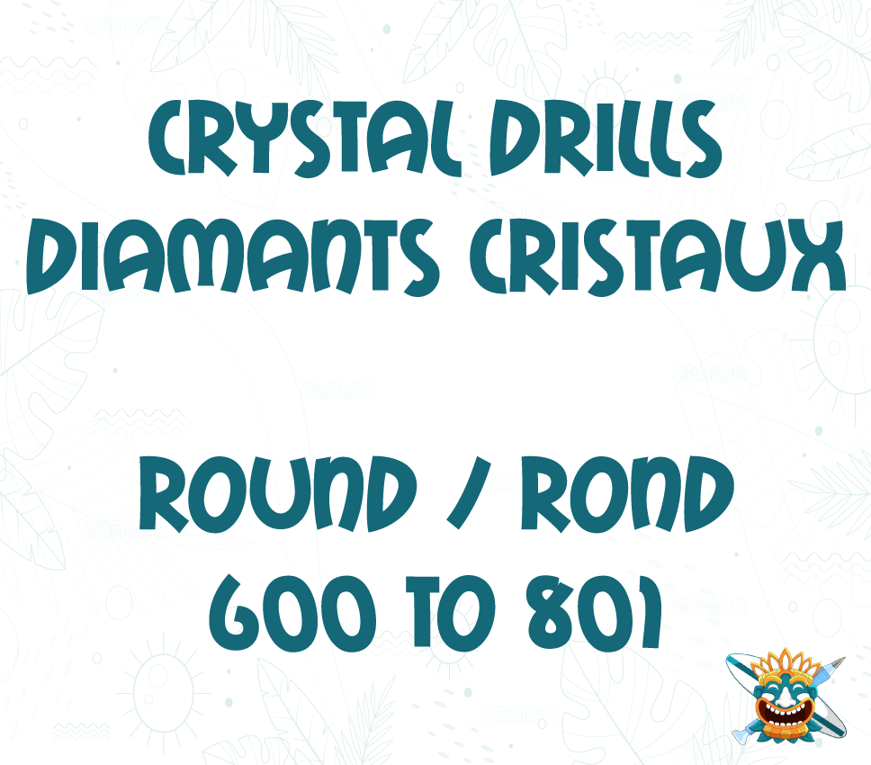 Round Crystal Diamonds - 600 to 801