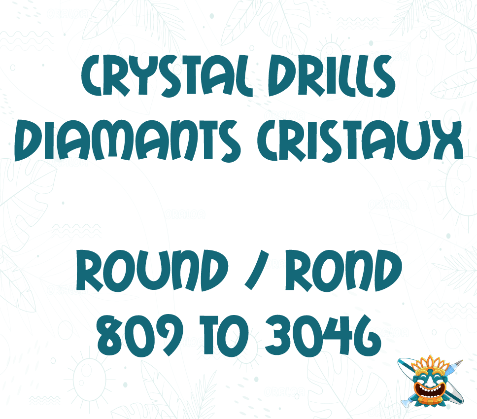 Round Crystal Diamonds - 809 to 3046