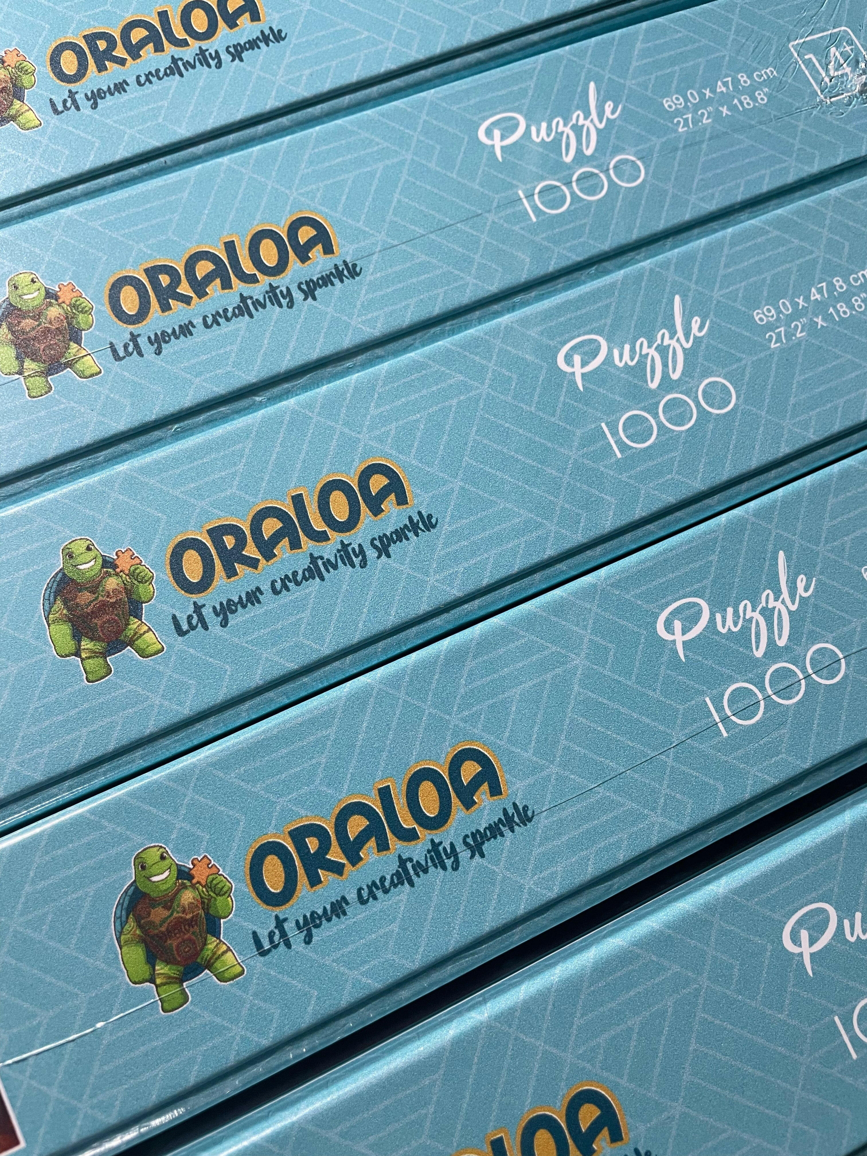 Puzzle 1000 pieces: Friends of the Orient Oraloa.